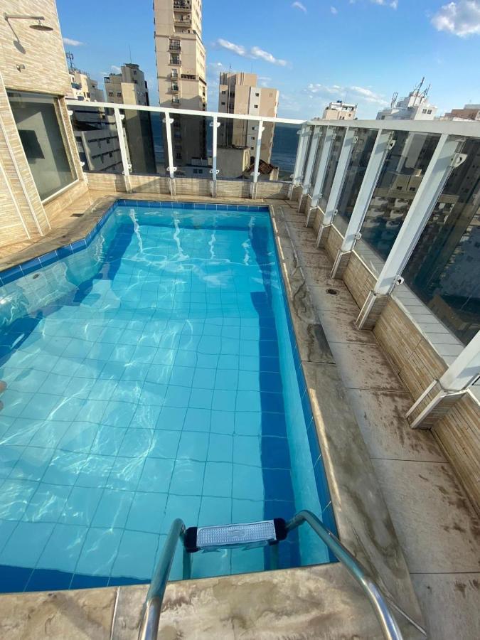 Flat - Acomoda Ate 4 Hospedes - Bairro Do Gonzaga - Santos Sp 外观 照片