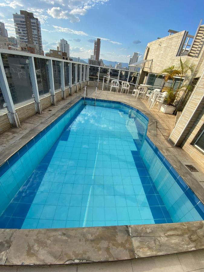 Flat - Acomoda Ate 4 Hospedes - Bairro Do Gonzaga - Santos Sp 外观 照片