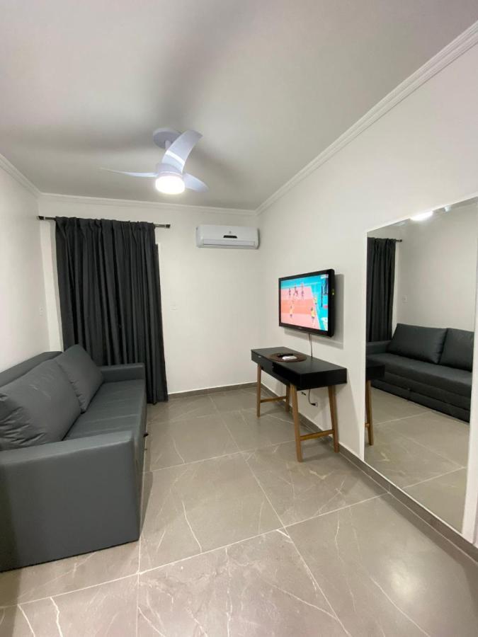 Flat - Acomoda Ate 4 Hospedes - Bairro Do Gonzaga - Santos Sp 外观 照片